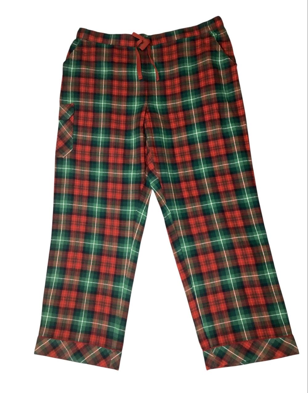 Duluth Trading Co Women's NWT Free Swingin' Flannel Pajama Pants XL